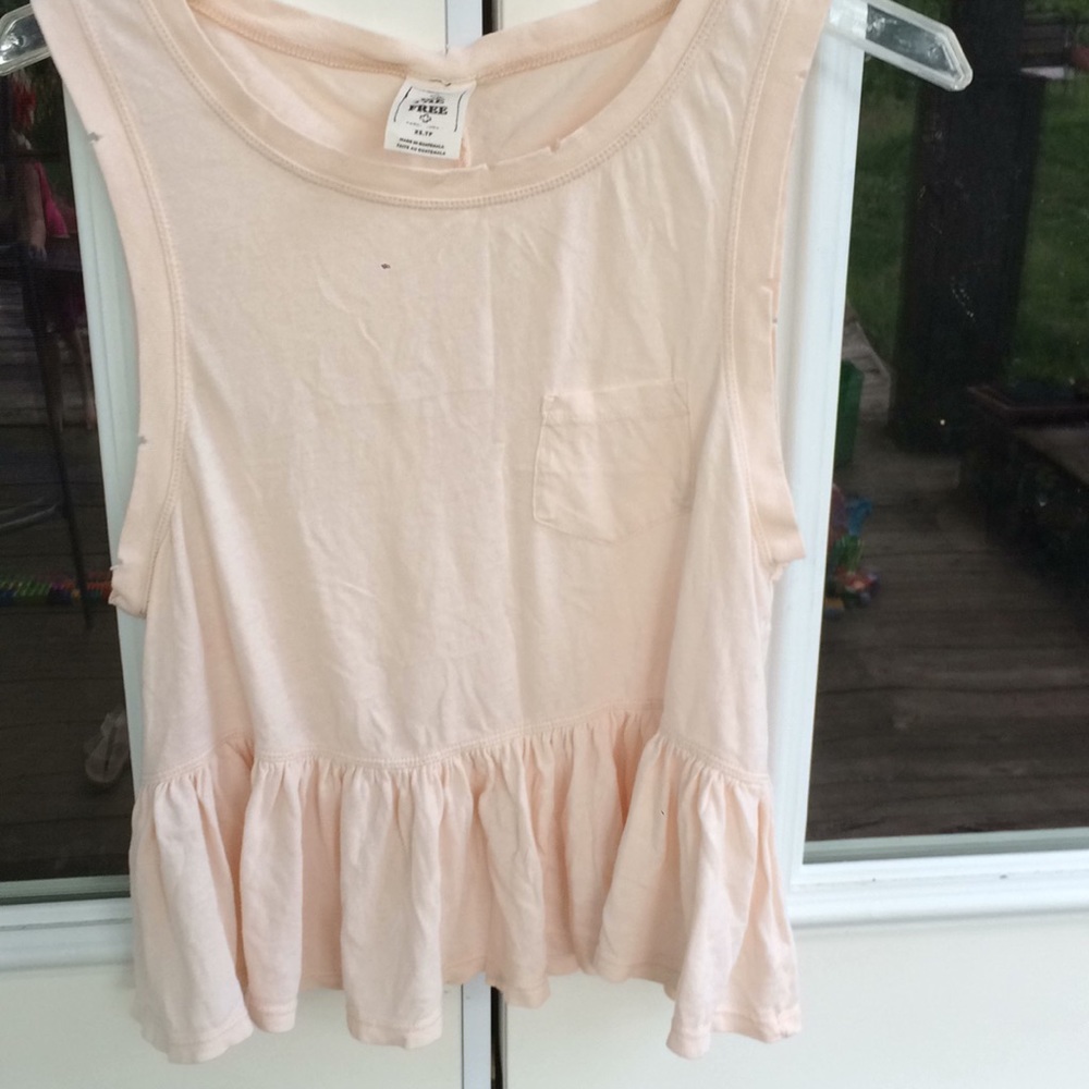 We the free extra small pink tank top